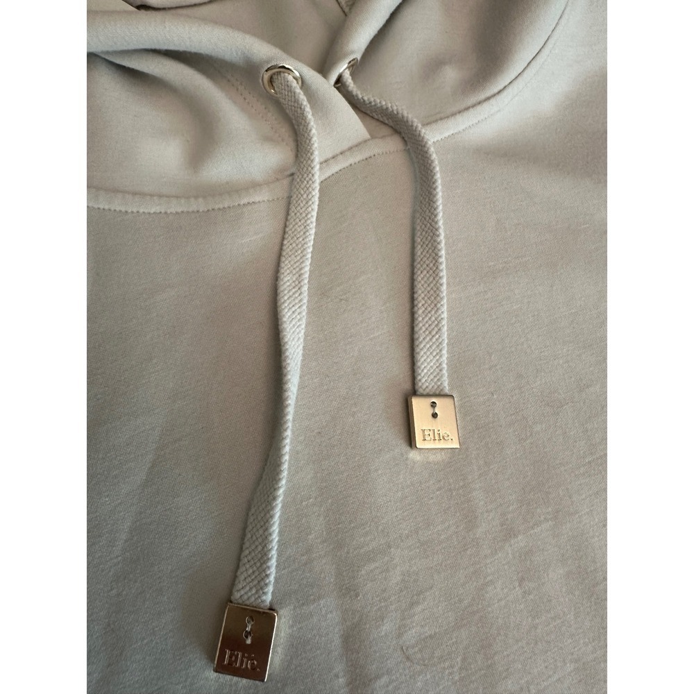 Elie Tahari Sleeveless Hoodie Kangaroo Pocket Detail‎ Casual Chic M/M - Picture 3 of 8